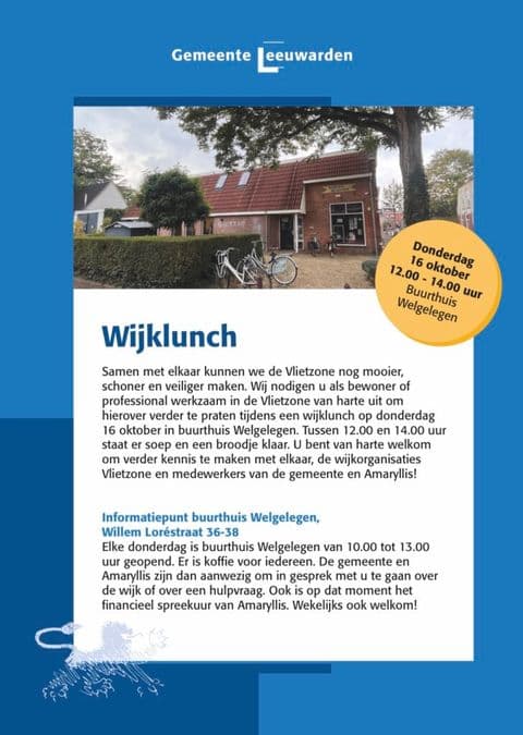 Wijk lunch